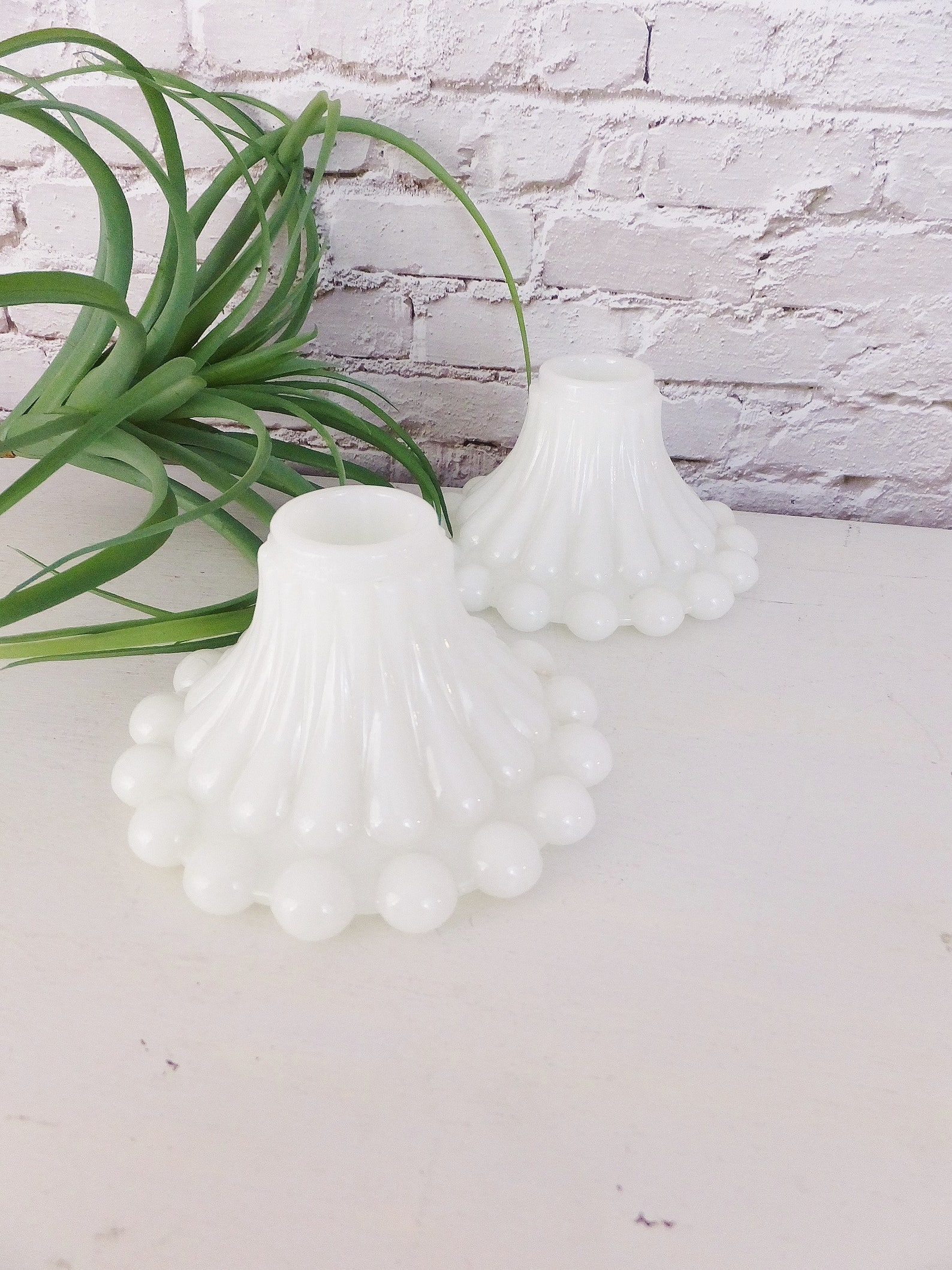 Anchor Hocking Boopie Candlewick Candle Stick Holders Vintage Etsy