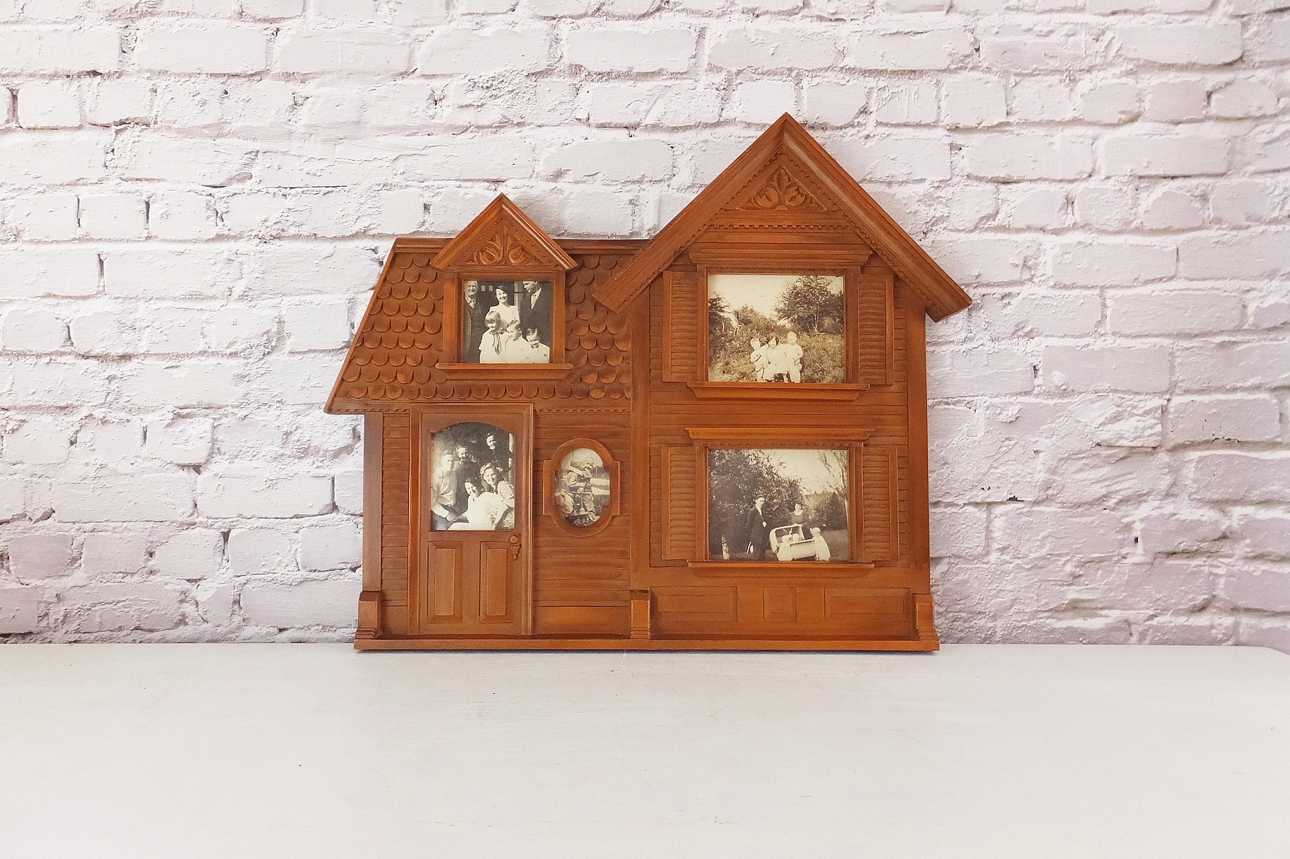 Wooden Houses Photo Frame 4x6 - £15.99 - Photo Frames