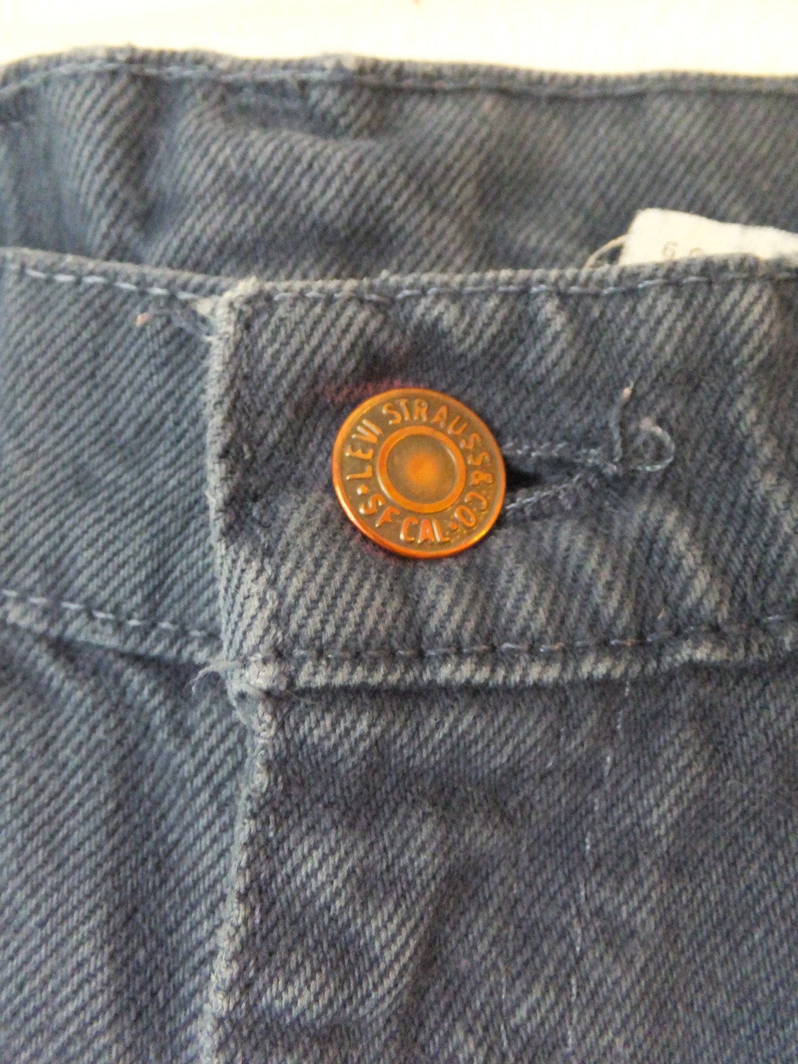 Dark Blue Vintage 1990's Levi's Jeans Orange Label | Etsy