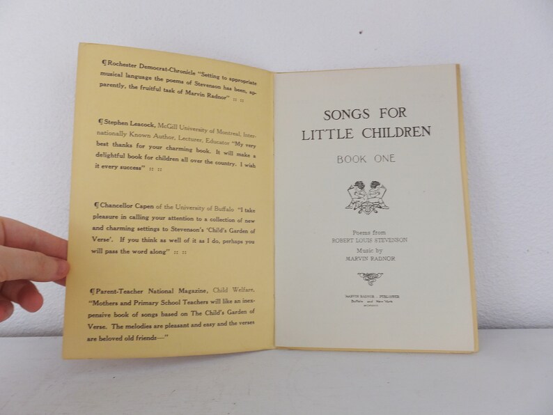 Vintage 1920s Childrens Muziek Boek Bladmuziek Liederen Etsy