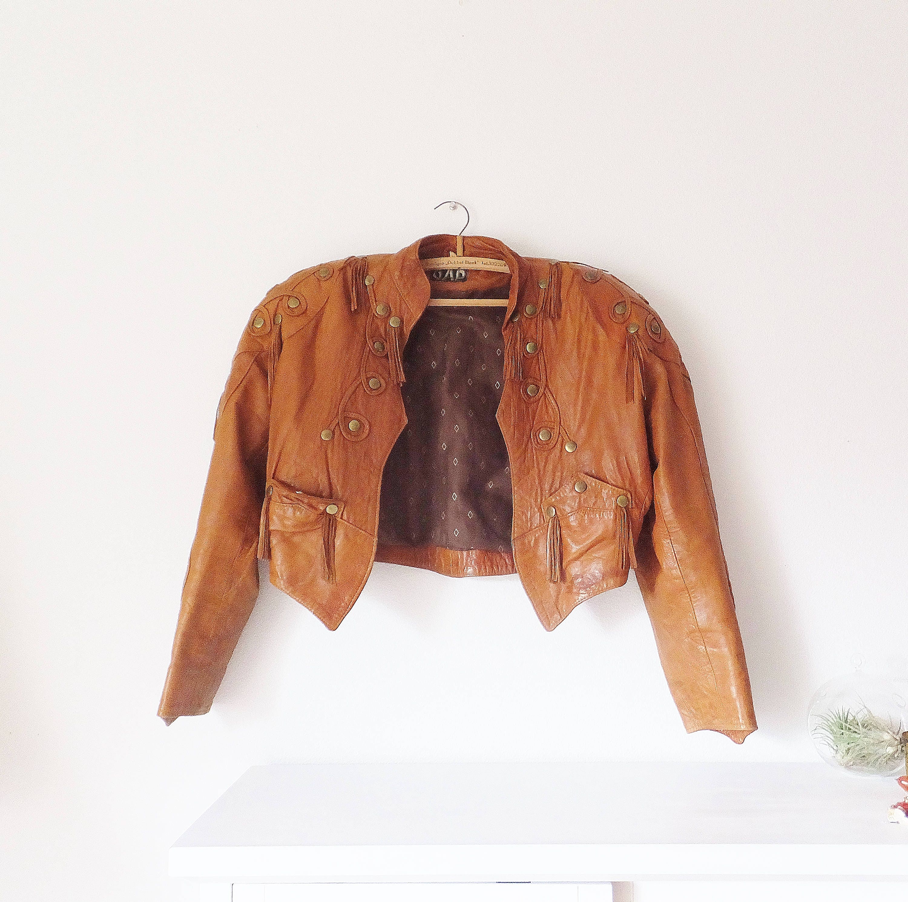 Vintage Gap Leather Jacket Vtg 1970's Womens Size Large Vintage Gap Leather Jacket Vtg 1970's Womens Size Large
