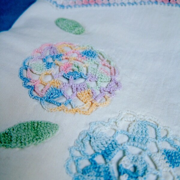 Vintage Pillowcase for Sewing Ephemera