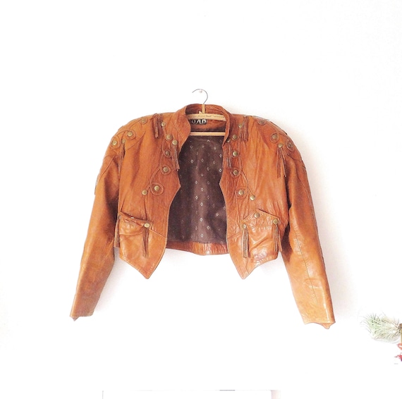 ジャケット・アウター GAP leather jacket brown 80s GAP Brown Vintage Leather Jacket – The Igala NYC