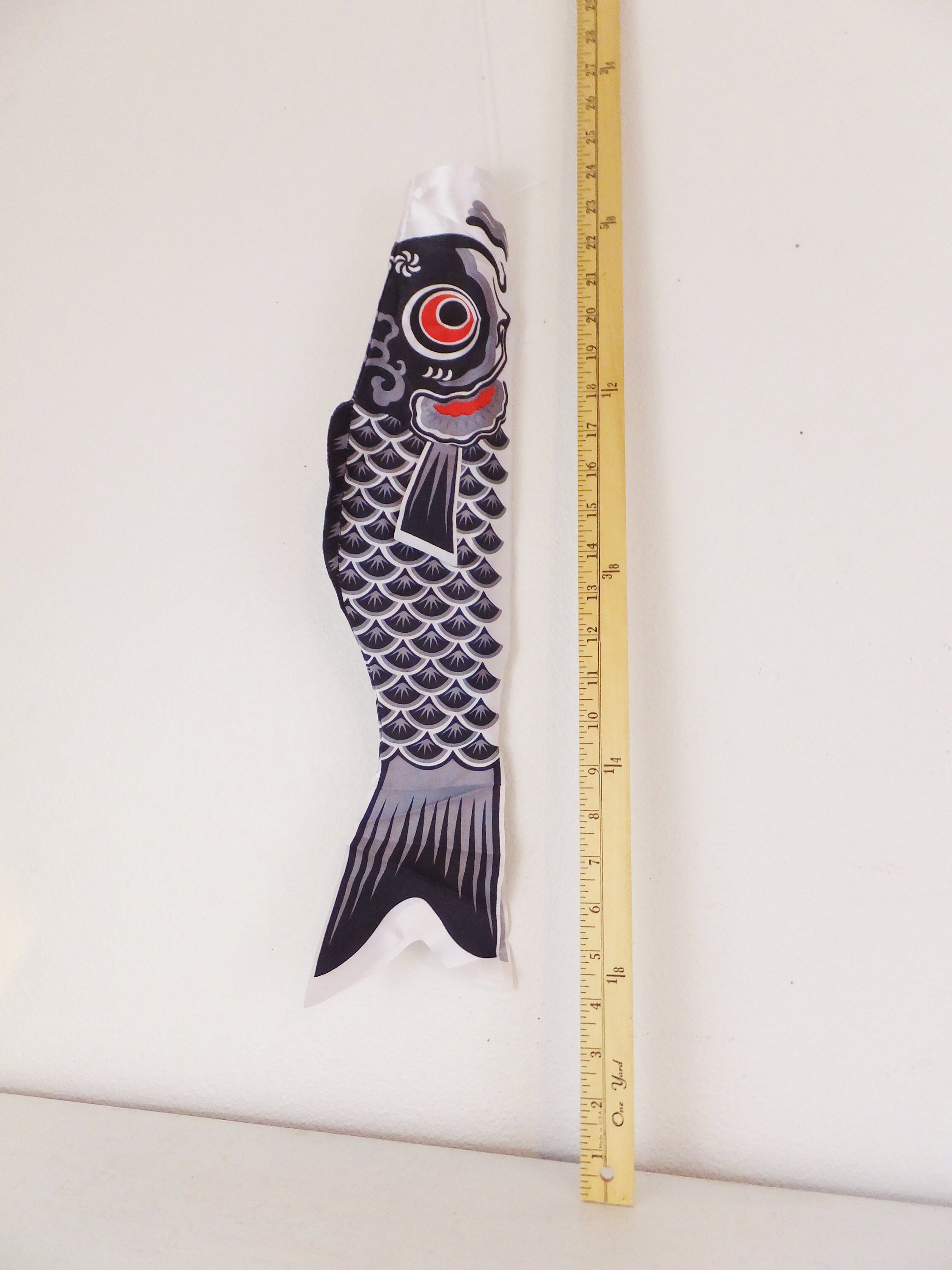Black Koi Fish Windsock Flag Japanese Boys Day Flag Carp Fish Etsy UK