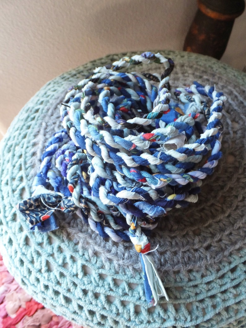 Dark Blue & Light Blue Rope Garland Nautical Decoration Etsy