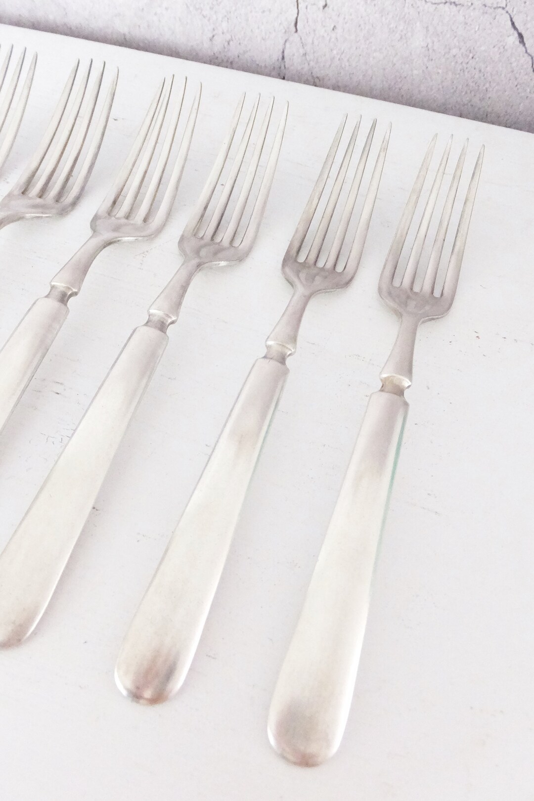 Silverplate Dinner Forks Rogers & Bros 12 DWT Set of 6 Dining Forks