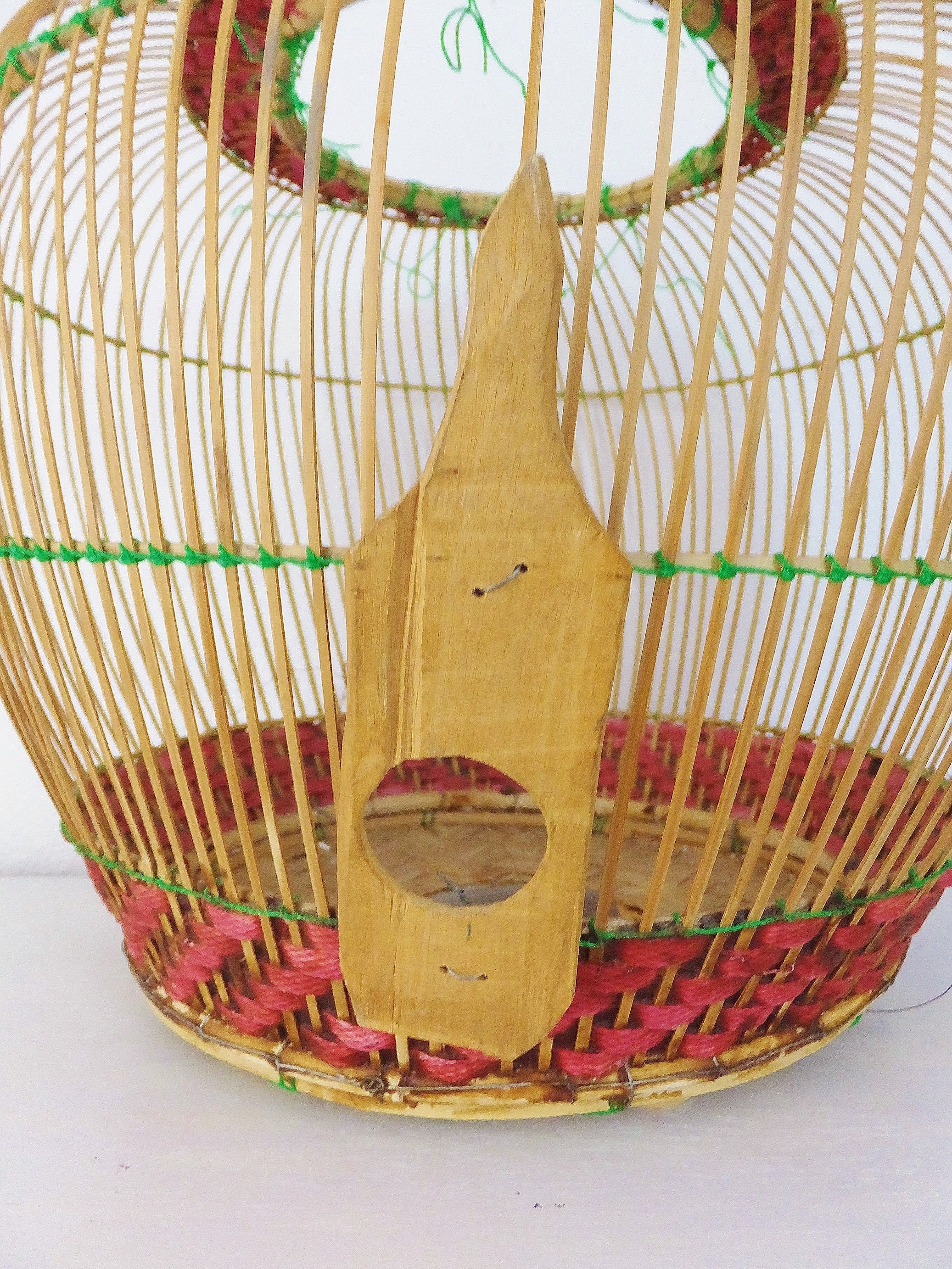 昭和レトロポップ 鳥かご 刺し子鳥かご昭和レトロ最終値下げ - メルカリ