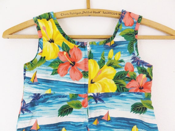 Girls Hawaiian Dress Toddler Dress Girls Size 4T … - image 9