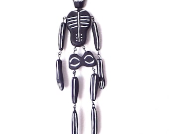 Day of the Dead Skeleton Ornament Dia de los Muertos Ornament Mexican Inspired Day of the Dead Skeleton Halloween Tree Skull Calaveras