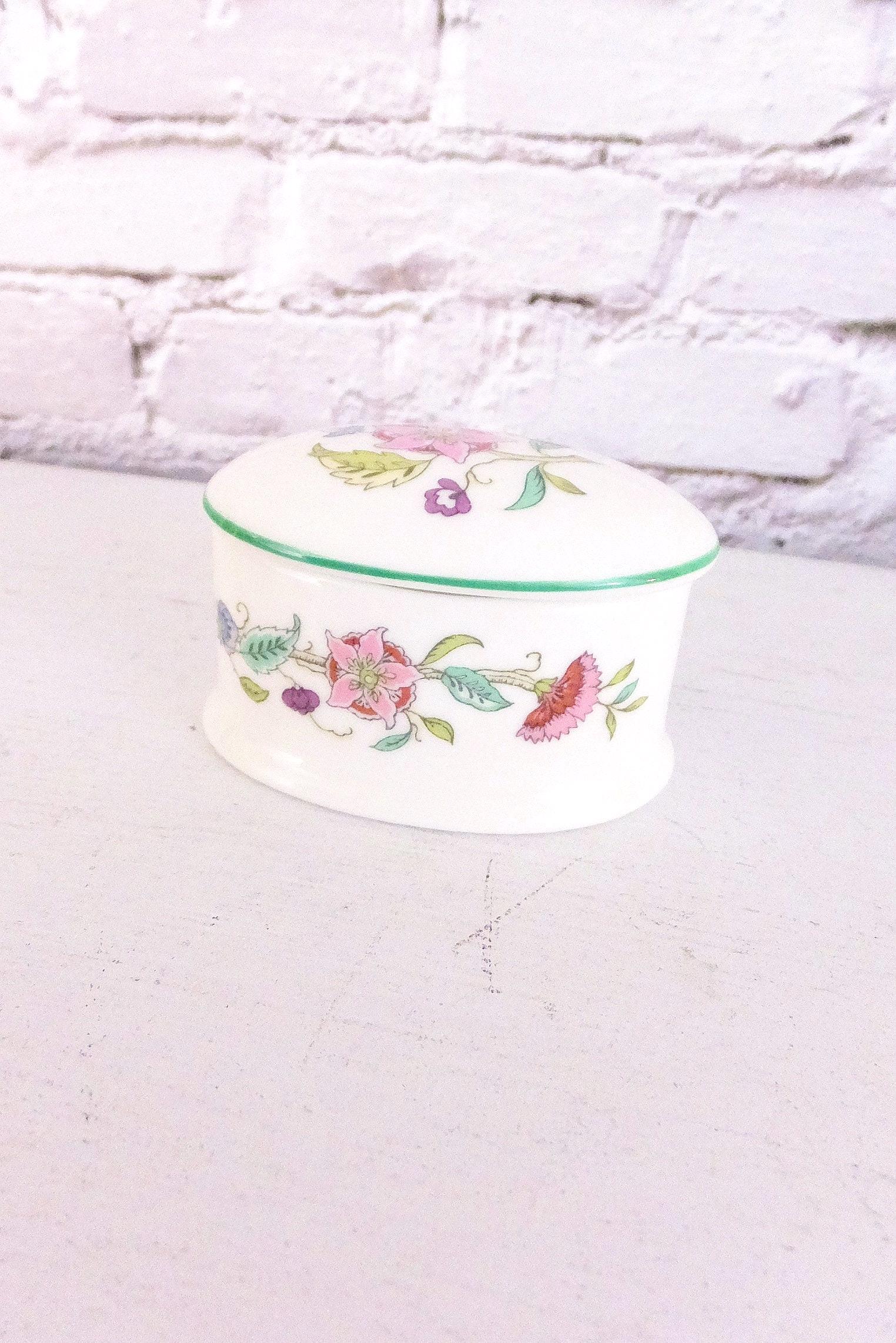 ヴィンテージ ミントン ハドンホール ボーンチャイナ ボックス