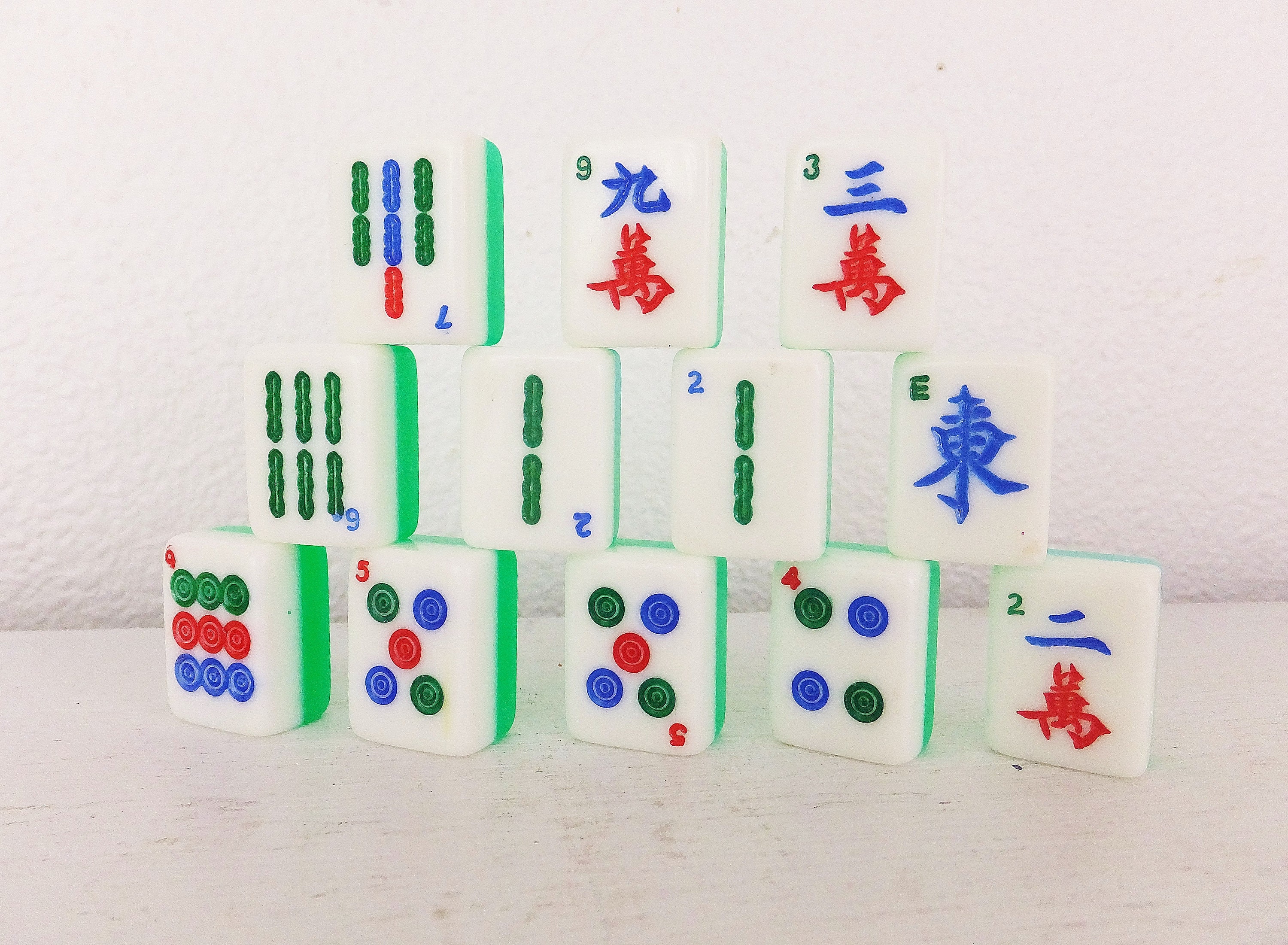 Guardanapo De Papel Design de Azulejos de jogos Mahjong