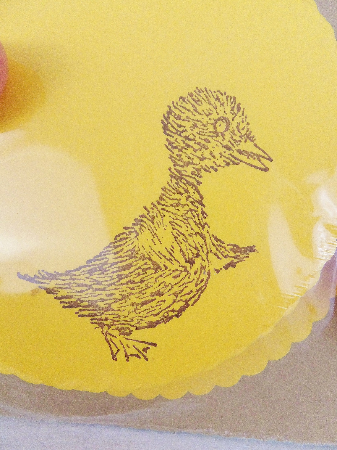 Deadstock Lot of Vintage Paper Drink Coasters in Goldenrod Etsy