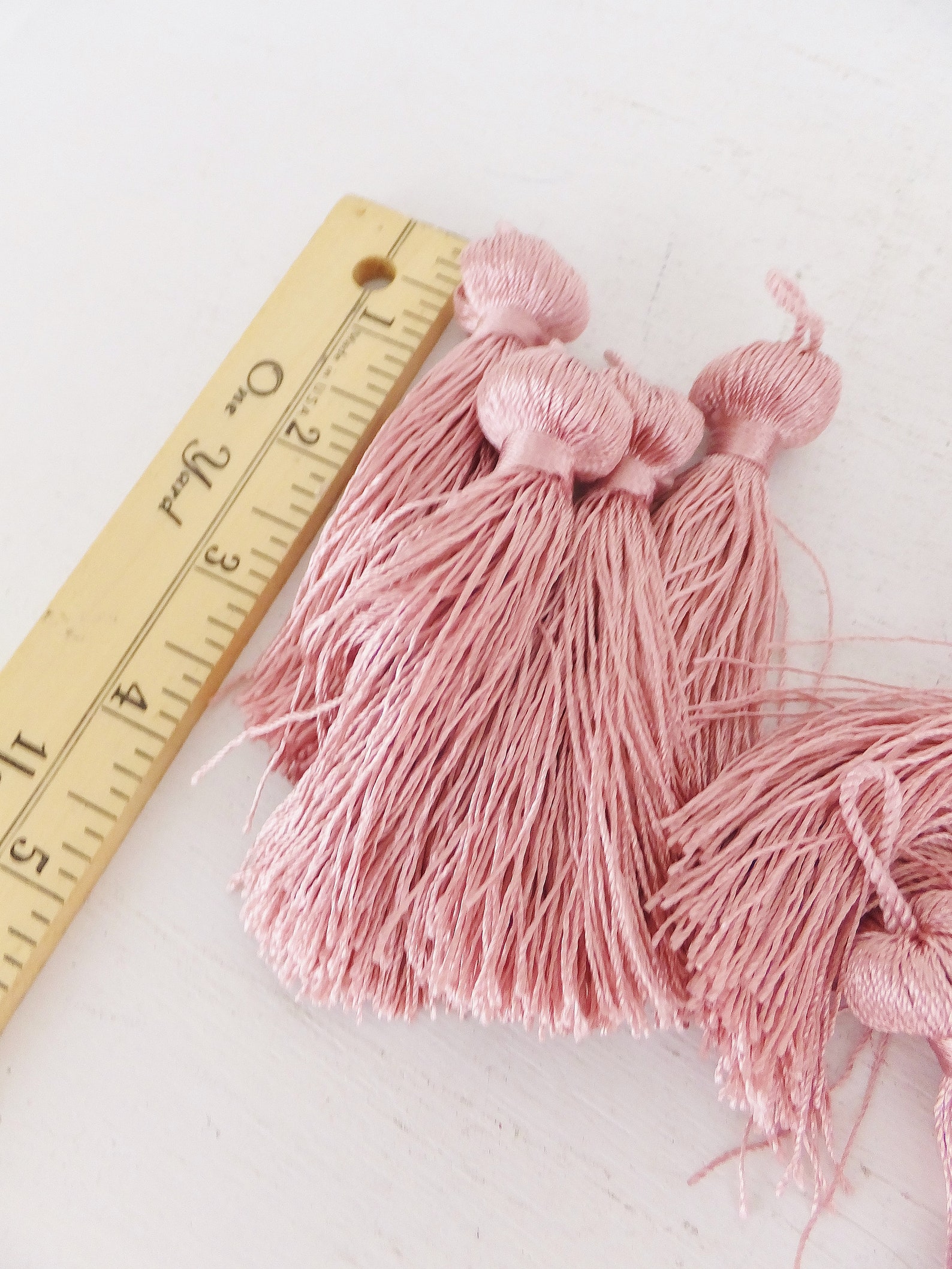 Vintage 1980's Pink Tassel Vintage Tassel Decorative Etsy