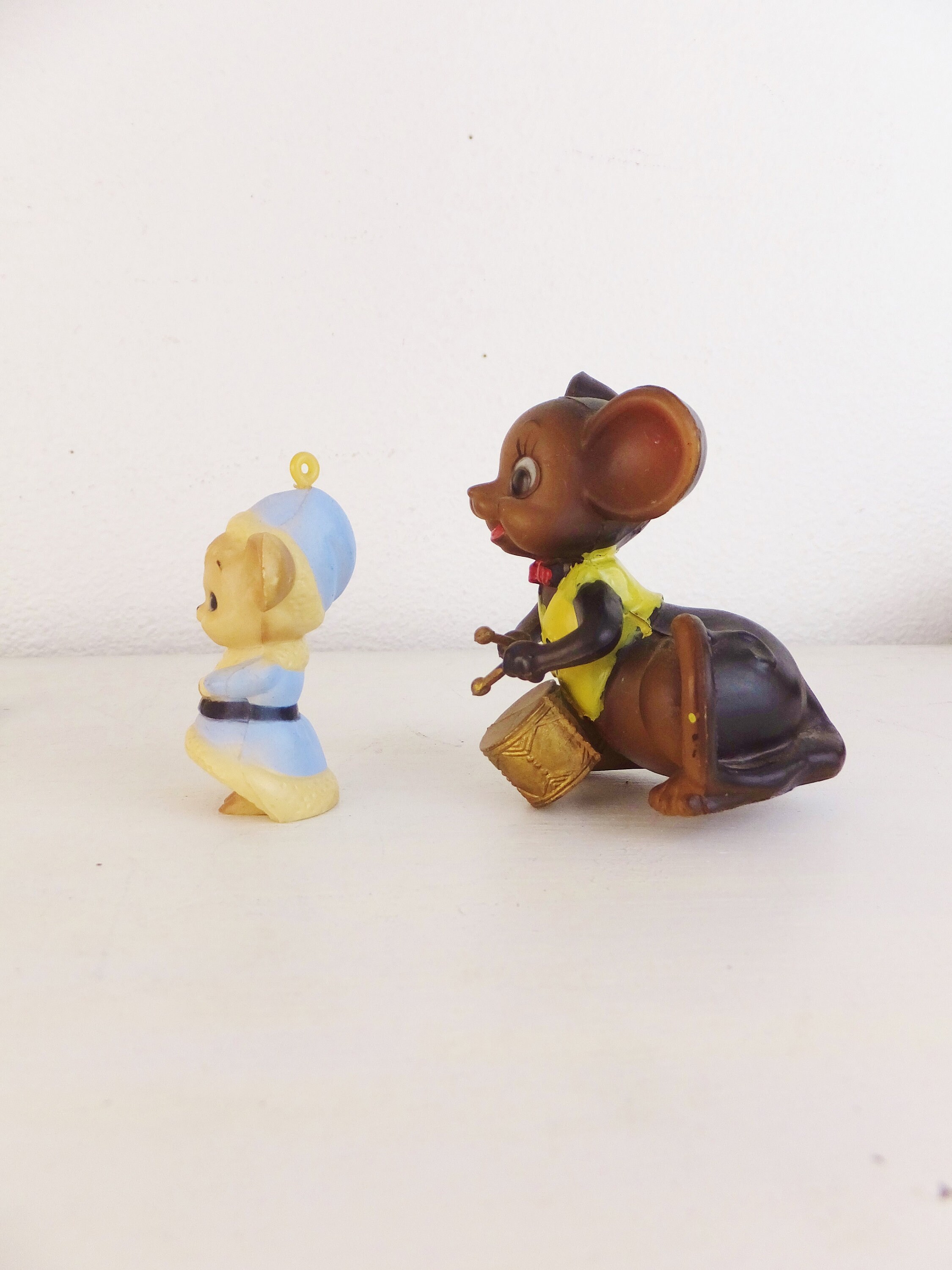 Cute Vintage Mice Figurines Mouse Collection Animal Figurines Etsy