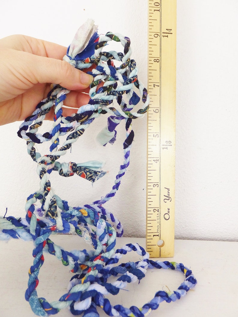 Dark Blue & Light Blue Rope Garland Nautical Decoration Etsy