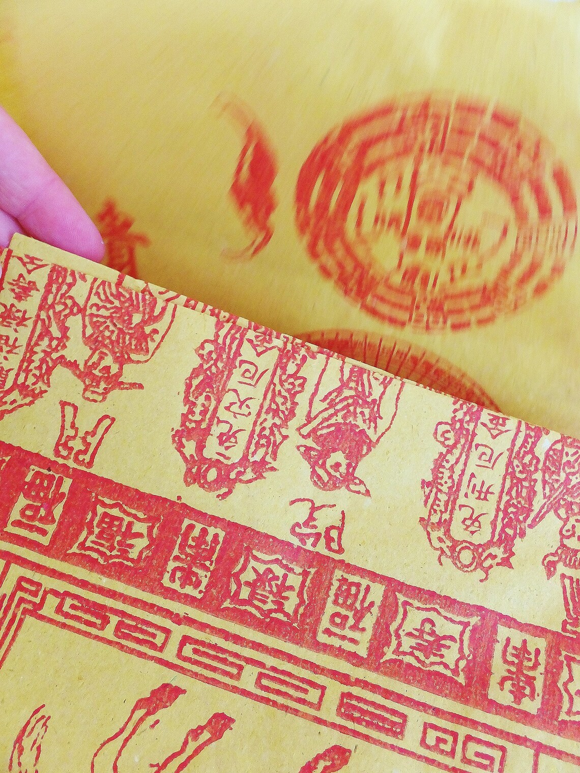 Joss Paper Assortment Pack Chinese Joss Ritual Paper Scrapbook Etsy