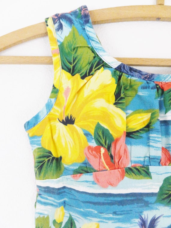 Girls Hawaiian Dress Toddler Dress Girls Size 4T … - image 3