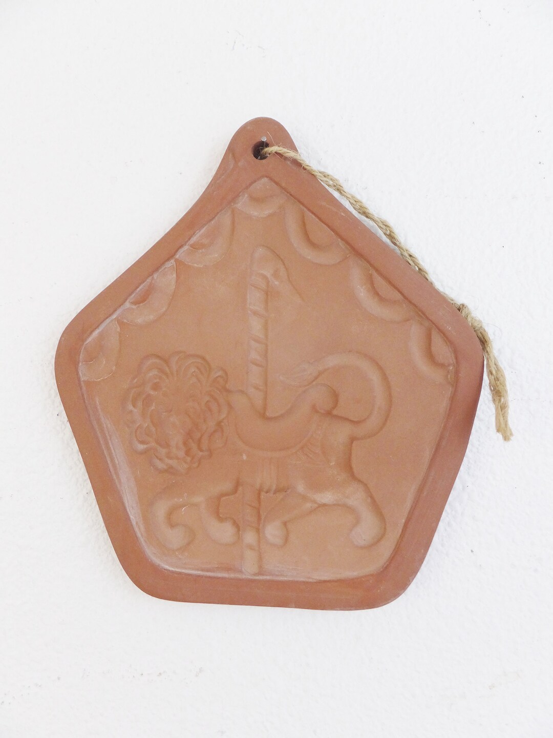 Ceramic Cookie Mold Carousel Cookie Mold Circus Cookie Lion Etsy