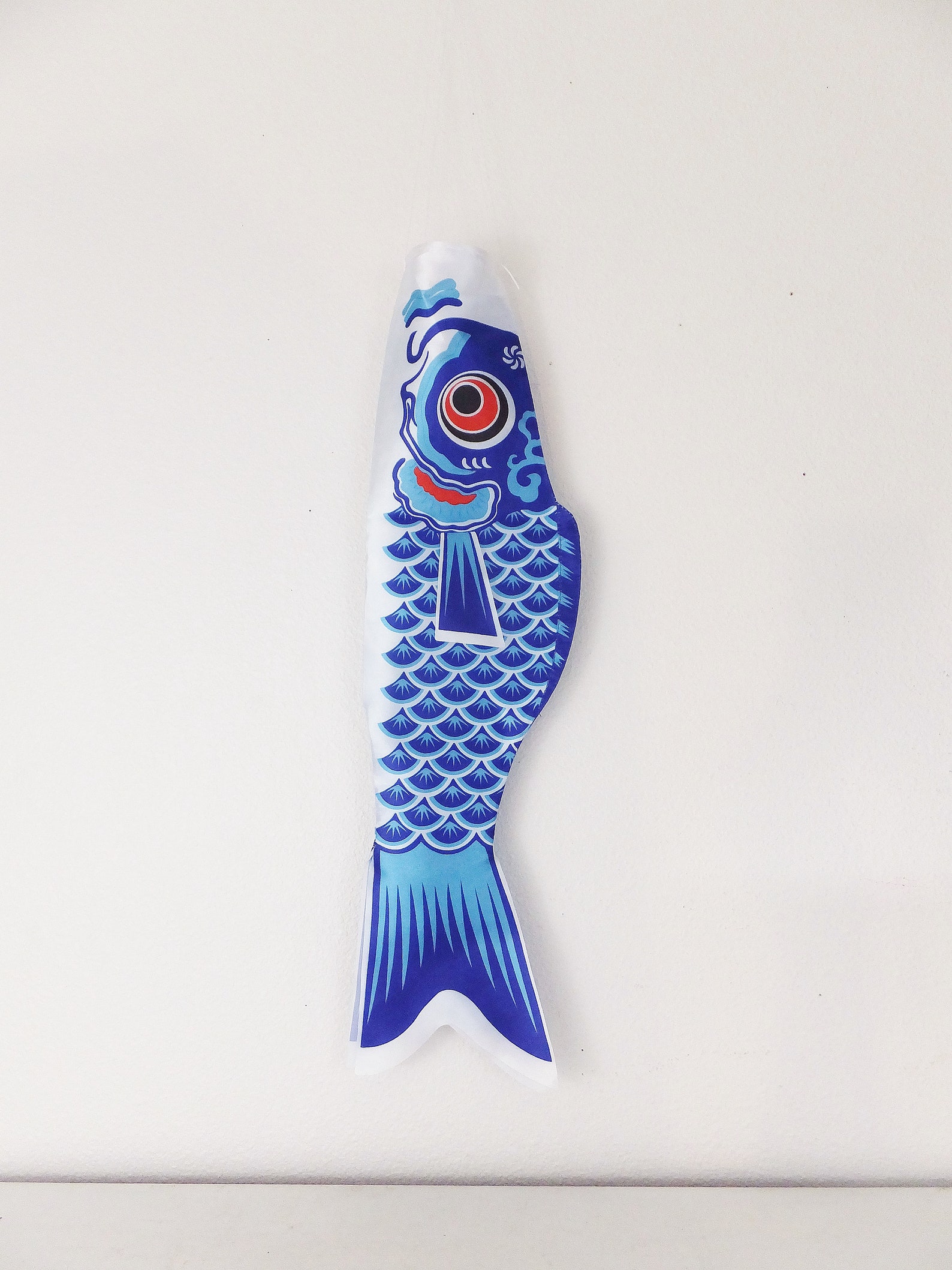 Blue Koi Fish Windsock Flag Japanese Boys Day Flag Carp Fish Etsy