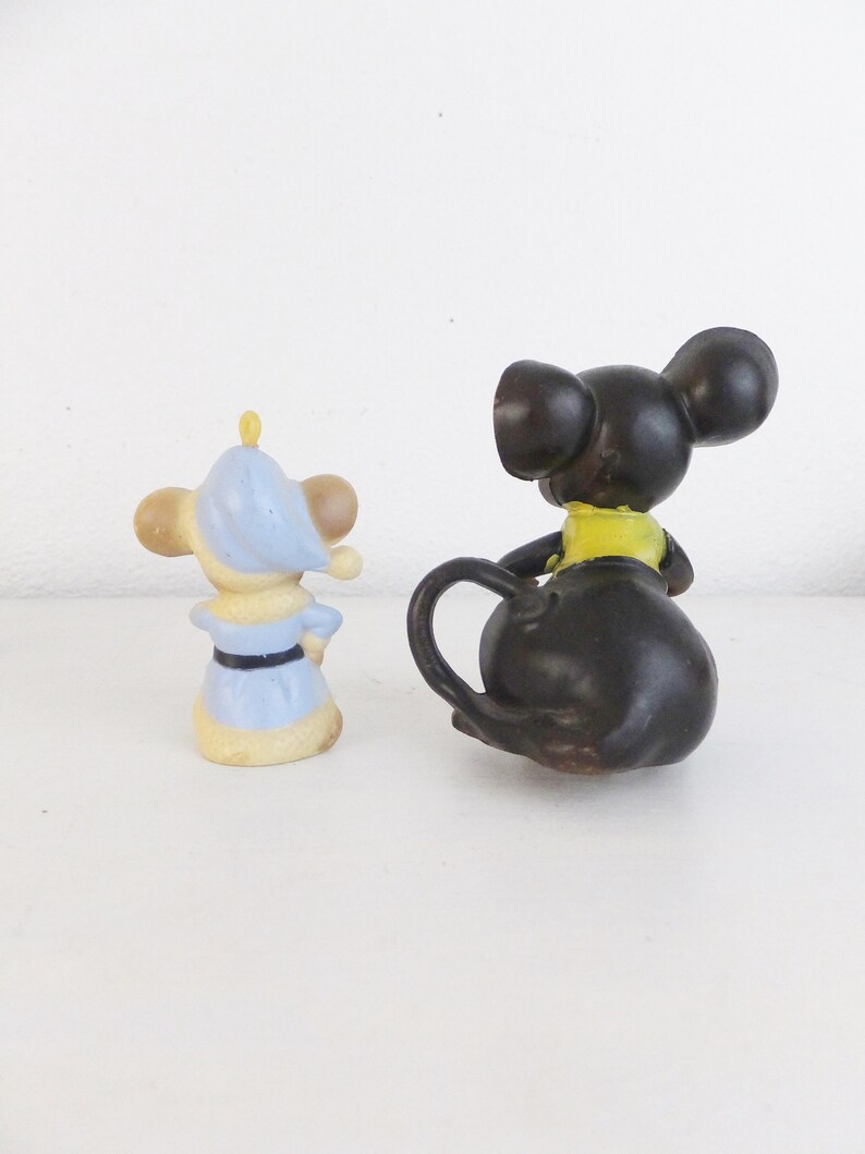 Cute Vintage Mice Figurines Mouse Collection Animal Figurines Etsy