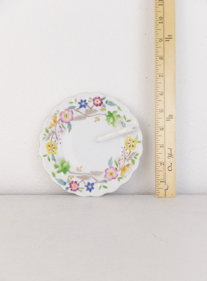 Hinode Small Serving Plate W/ Handle Petit Fours Plate Tea Etsy