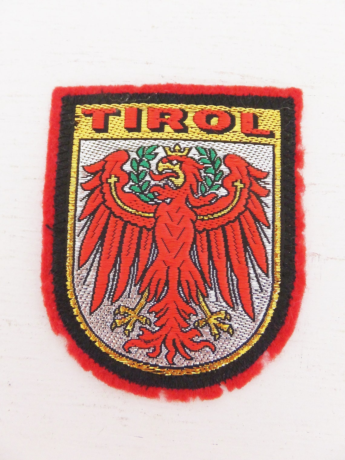 Vintage Tirol Patch Bavarian Eagle of Tirol Crest Austrian | Etsy