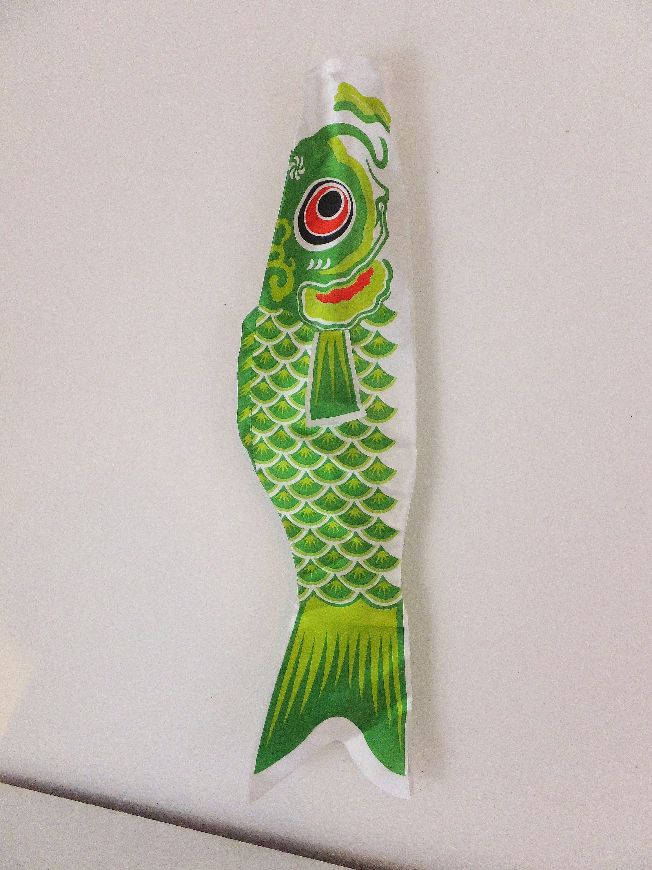 Green Koi Fish Windsock Flag Japanese Boys Day Flag Carp Fish Etsy UK