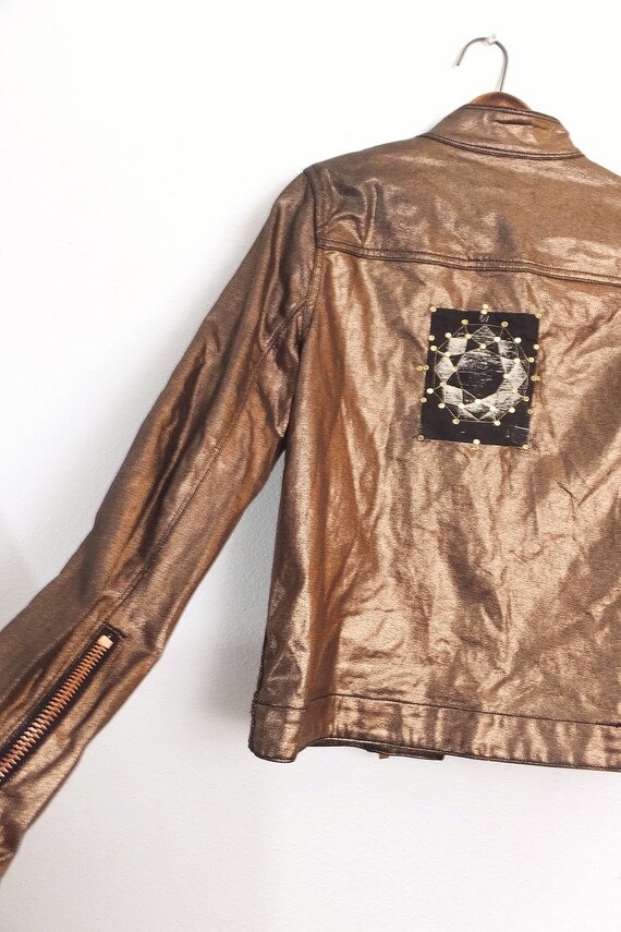 7 for all clearance mankind leather jacket womens