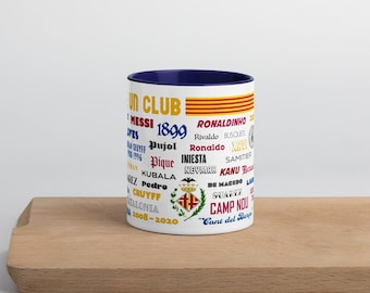 Taza de la afición del FC Barcelona / Colores oficiales del club