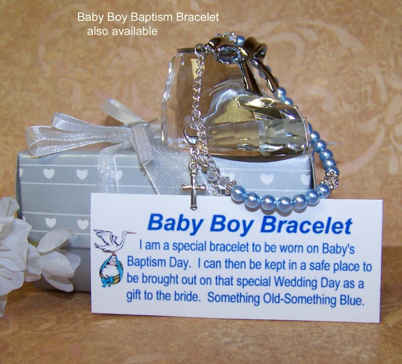 Baby Girl Baptism Bracelet Baby to Bride® Poem BTB30 Etsy