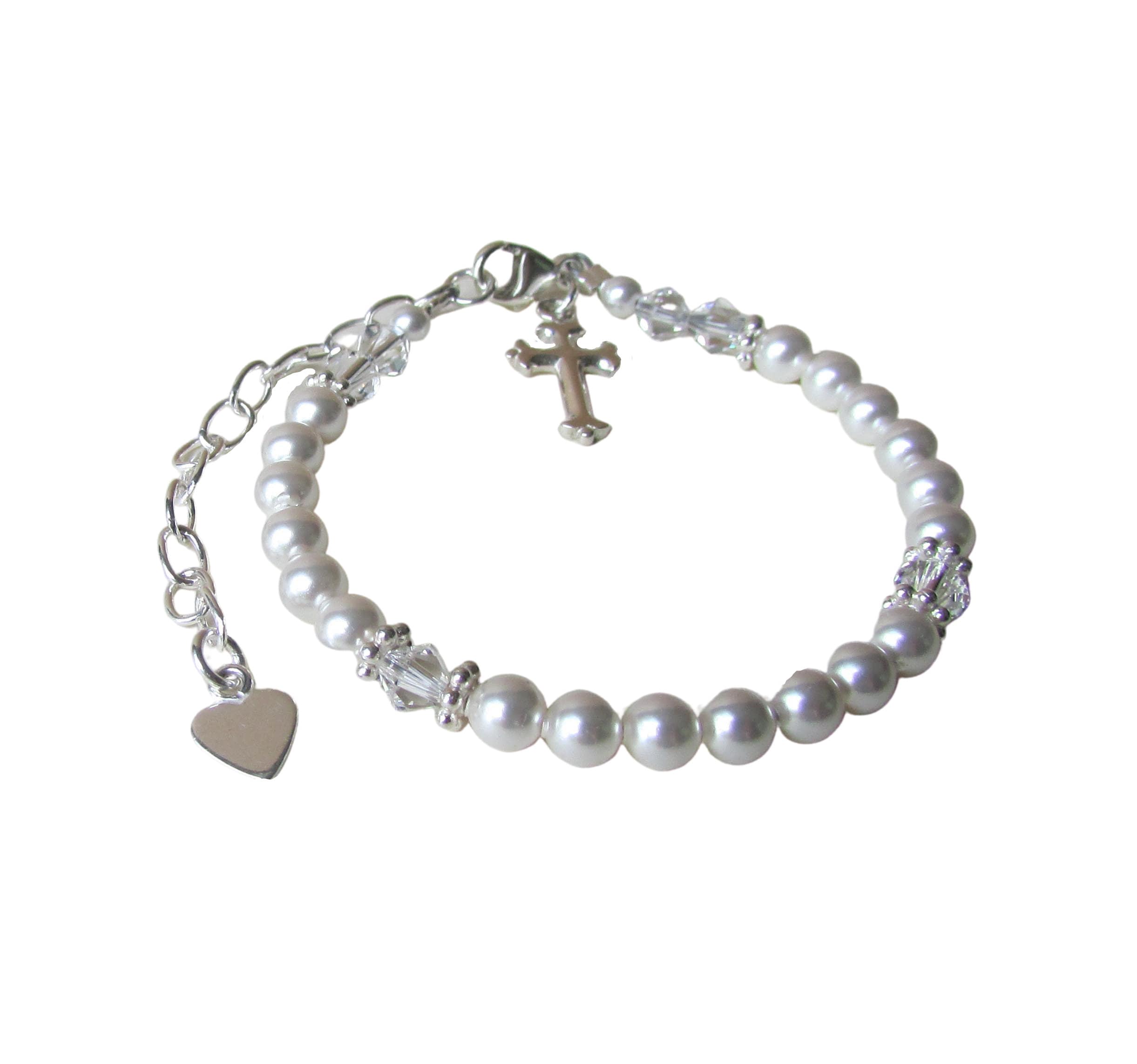 Baby Girl Baptism Bracelet Baby to Bride® Poem BTB30 Etsy