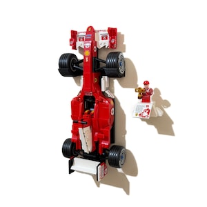 Soporte de pared para LEGO Icons Ferrari F2004 (set 11375) - Plástico impreso en 3D