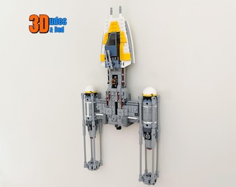 LEGO Tantive IV 75244 スターウォーズ用ウォールマウント (2of2