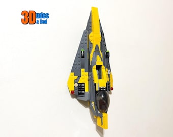 Wall Mount Bracket for LEGO Star Wars Anakin's Jedi Starfighter