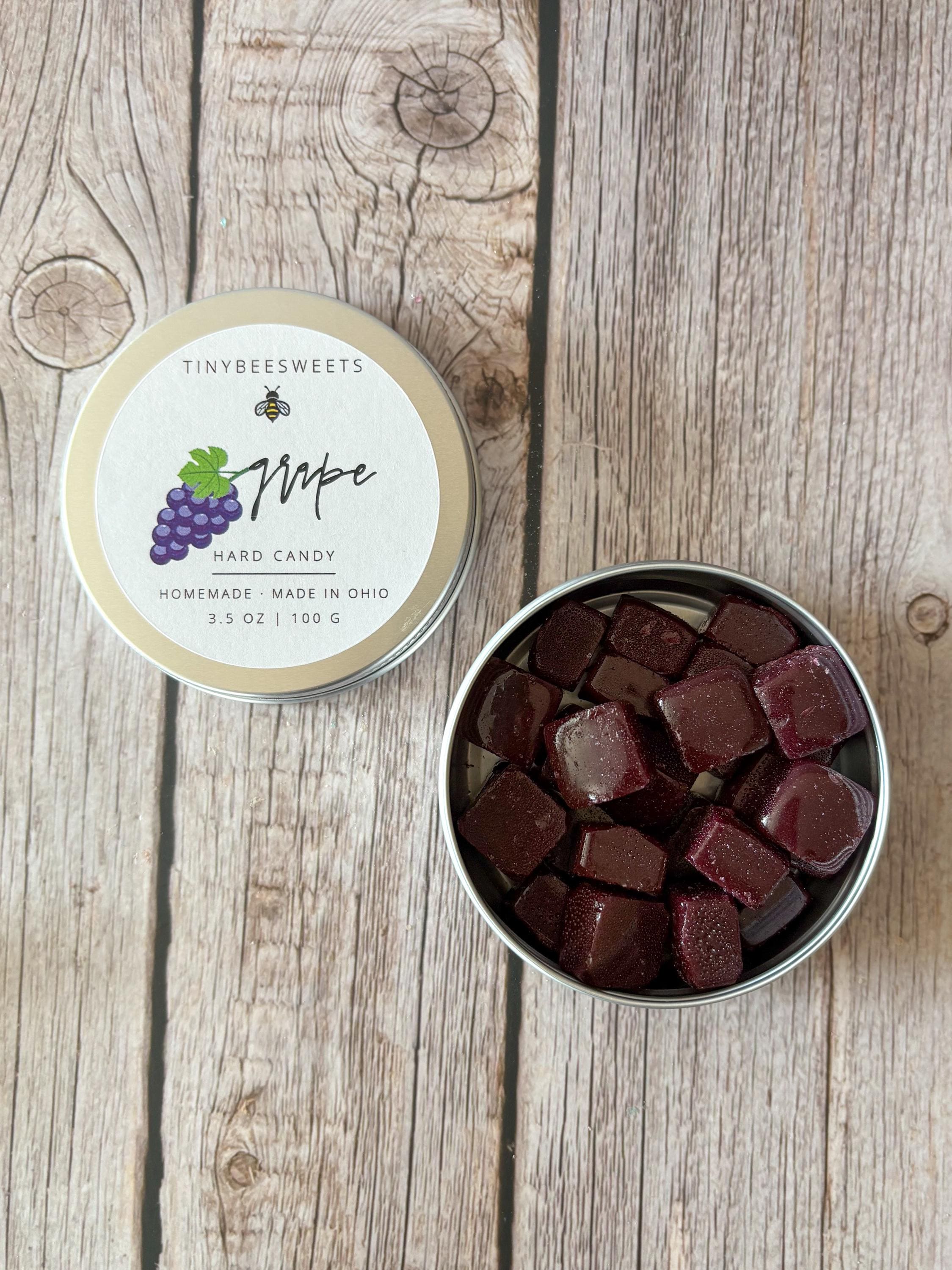 Grape Hard Candy Squares | Homemade Candy | Small Batch - Etsy