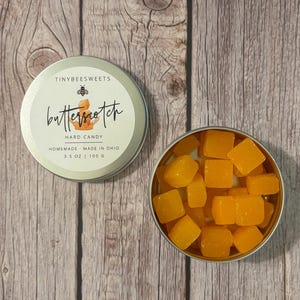 Butterscotch Hard Candy Squares | Homemade Candy | Small Batch