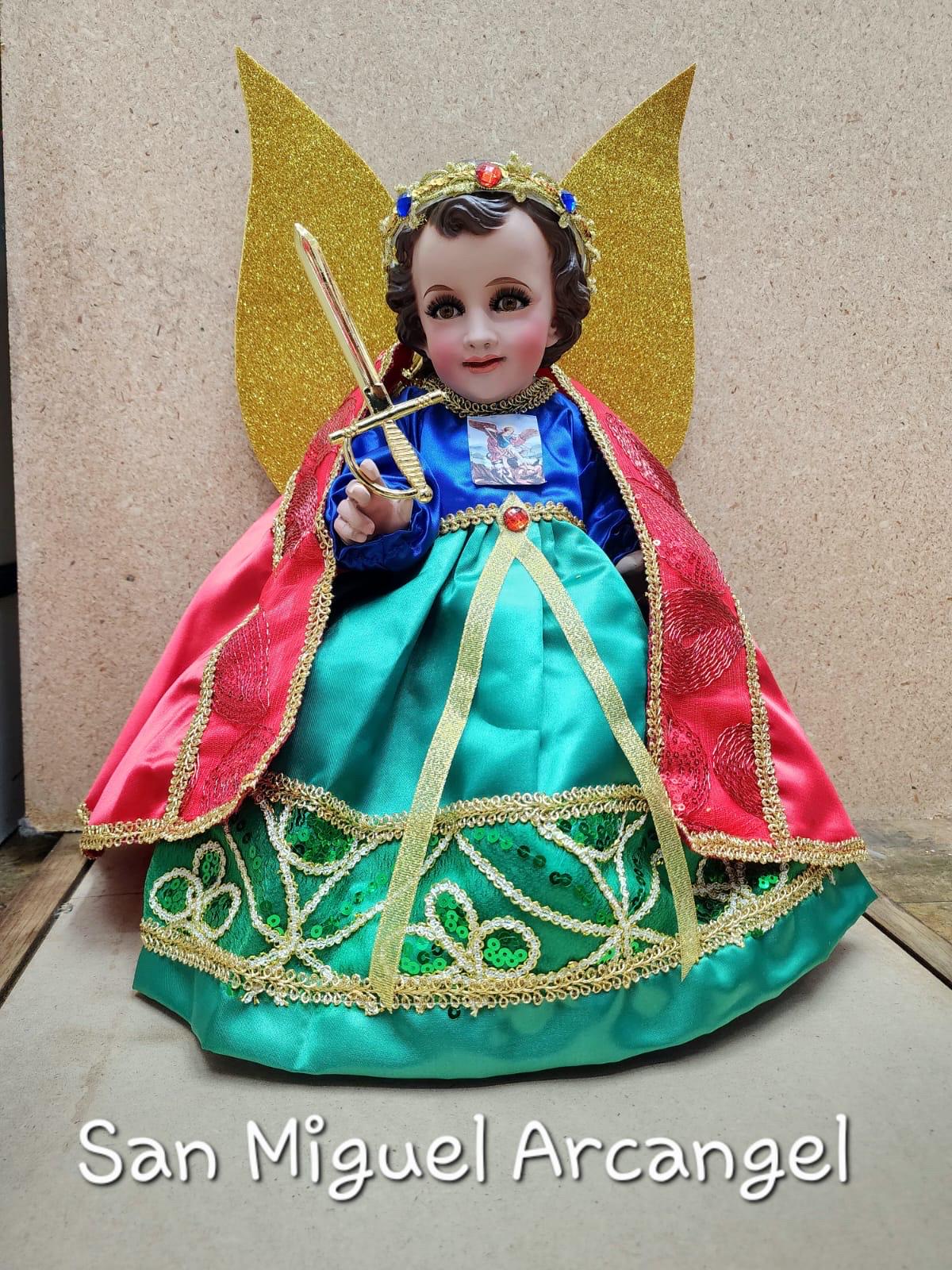 Vestido De Niño Dios San Miguel Arcángel Baby Jesus Dress