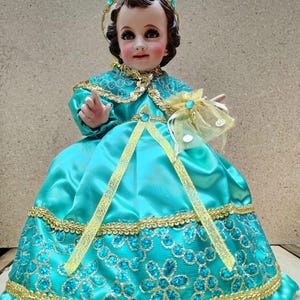 Vestido de Niño Dios Fe Y Trabajo Baby Jesus Dress Tro och arbete