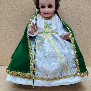 Vestido de Niño Dios San Judas Baby Jesus-jurk Saint Jude