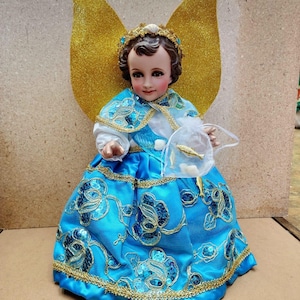 Vestido de Niño Dios San Rafael Arcángel Baby Jesus-jurk Archangel St. Rafael