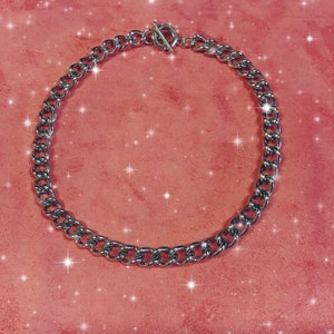 UNISEX CHAIN COLLAR/Choker, steel collar, heavy chain collar, quality product