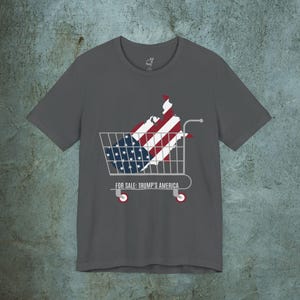 Anti Trump tshirt, Trump&#39;s America for Sale, Political Protest Shirt, Resist Corruption Top, Gift Idea, Resistance, Not my President T Shirt