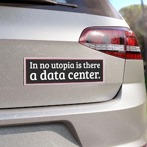 Anti-datacenter automagneet | anti-AI-infrastructuur Amerikaanse politieke bumper