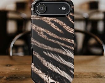 Zebra Tough Case, Konstnärligt Minimalistiskt Telefonskal, Matt Skyddande Skal, Fotografisk Gåva, Zebra Lover Telefonskal