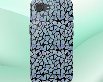 Iridescent Mosaic MagSafe Phone Case | Magnetic Impact-Resistant Case new iPhone 16e 17e 18 pro max air pls