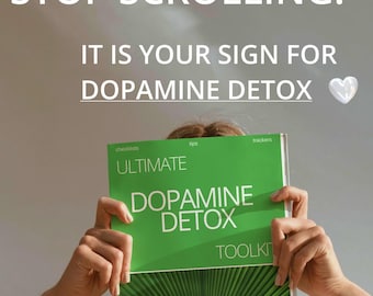 Dopamine Detox Toolkit: 7-Day Digital Planner (Digital Download)