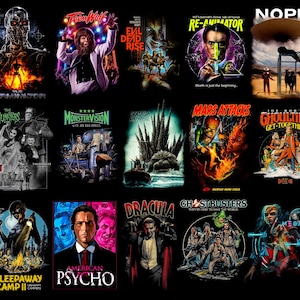 Ultimat DTF-överföringspaket för filmer och TV-program | 152 rastermönster | V2-paket