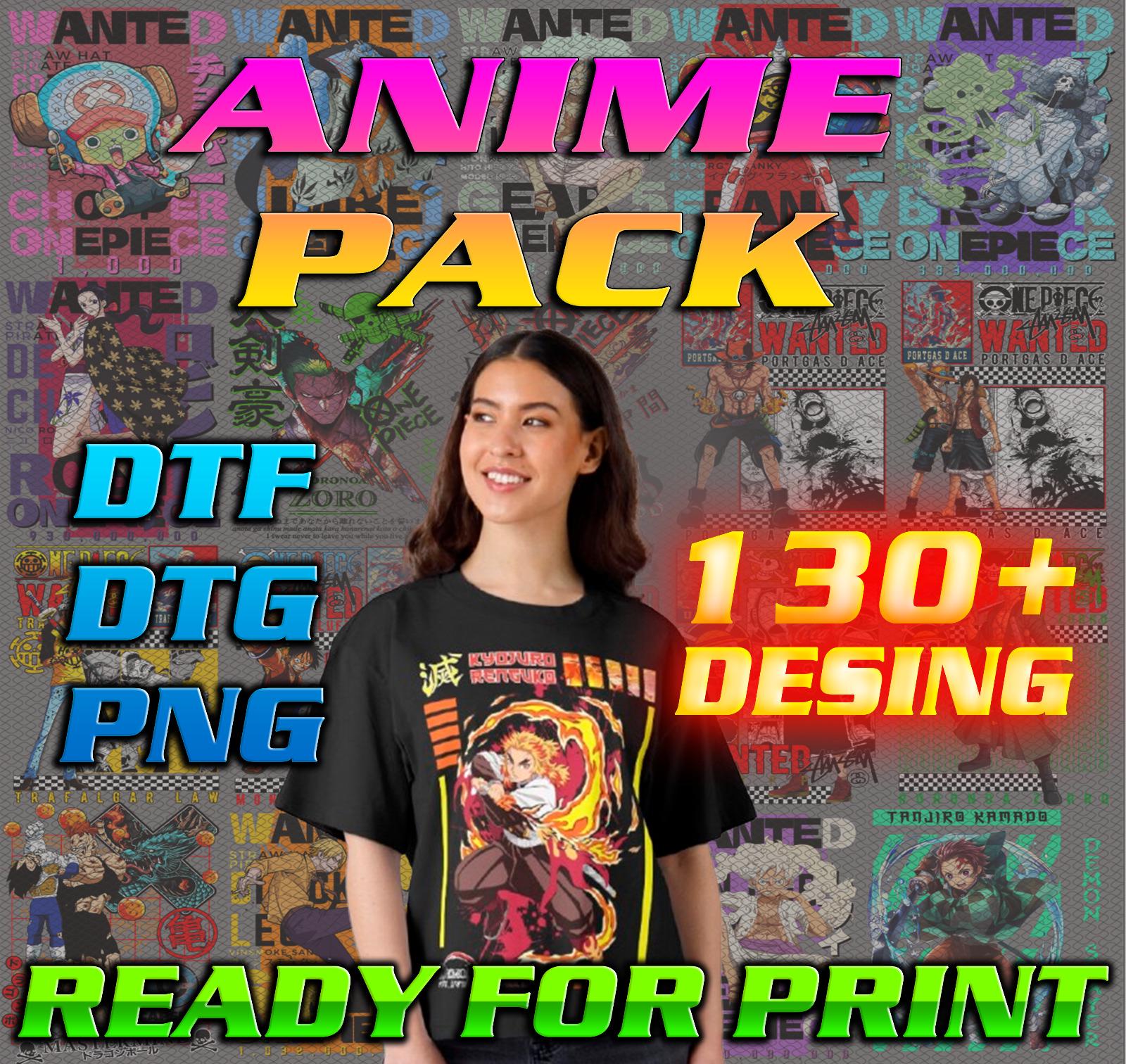 130+ ANIME design bundle – Ultimate Collection