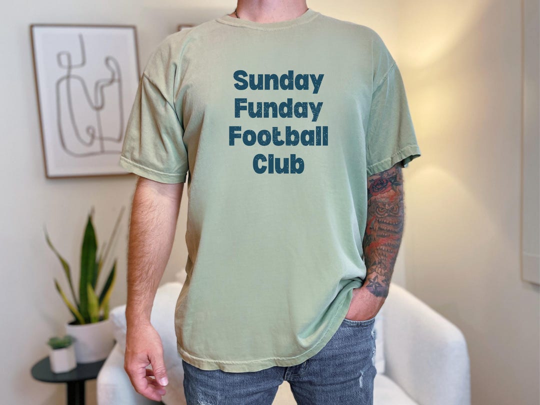 SUNDAY FUNDAY FOOTBALL GAME OVERSIZED SWEATSHIRT
