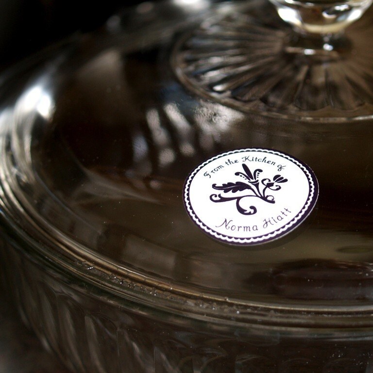 My Kitchen FANCY FLOURISH Vinyl Kitchen Container Labels - Etsy